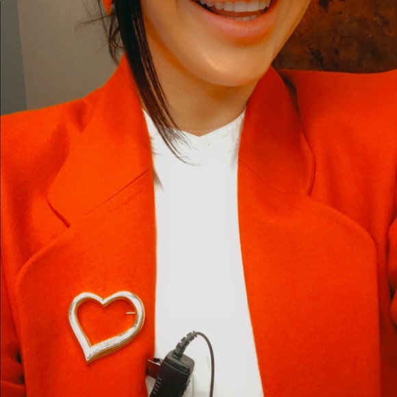 Pendleton wool ruby red! SO cute! Worn once for valentines 🥰 EUC - Picture 2 of 7